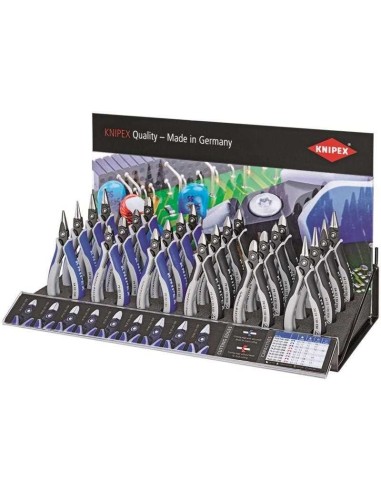 Expositor para alicates para electrónica sin alicates KNIPEX 00 19 34 2 V02