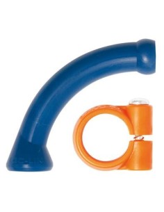Jgo codo tubo flexible 8 pzas 90grados 1/4 LOC-LINE