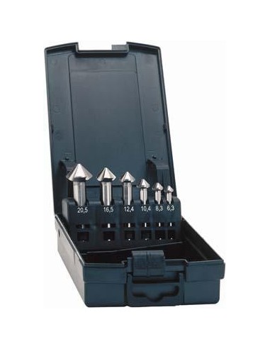 Avellanador cónico Advanced DIN335 HSSE 90grados rectificado CBN forma C 6,3-25,0mm EXACT