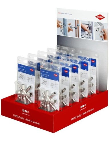 Expositor para mostrador 10 piezas KNIPEX 00 18 01 V28