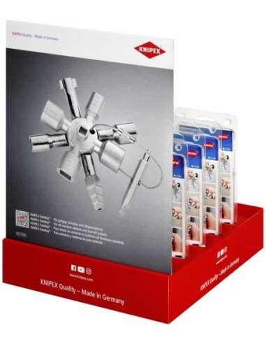 Expositor para mostrador 10 piezas KNIPEX 00 18 01 V28