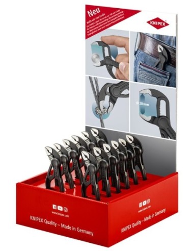 Expositor para mostrador 12 piezas KNIPEX 00 18 01 V39