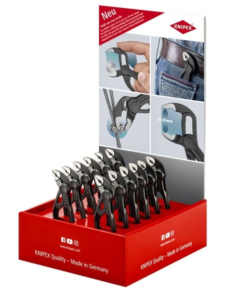 Expositor para mostrador 12 piezas KNIPEX 00 18 01 V39