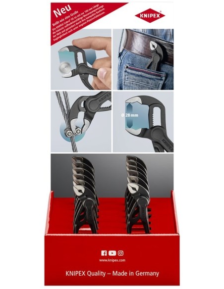 Expositor para mostrador 12 piezas KNIPEX 00 18 01 V39