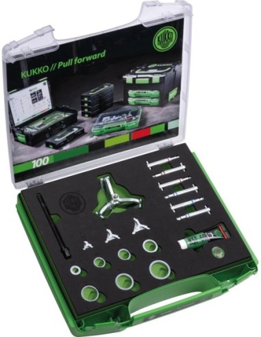 Juego extractores rodamiento de bolas PULLPO pararodamientos pequeños 10-30mm KUKKO
