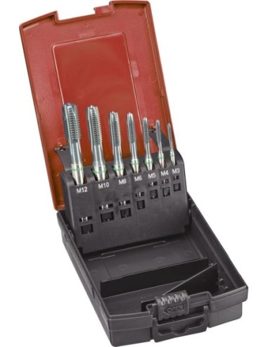 Machos roscar a máquina SUPRA DIN376 HSSE-PM tipoUNI 6HX agujero pasante M3-M12 FORMAT GT