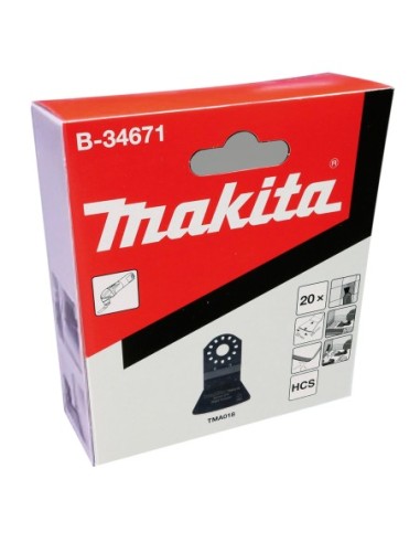Makita B-34671 Set rascador rígido HCS (20 piezas)