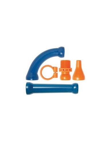 Jgo codo tubo flexible 13pzas 90grados 1/2 LOC-LINE