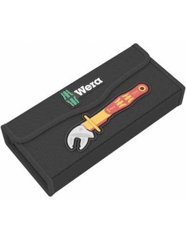 Jgo. llave de boca Joker autoajustable VDE 4 uds. 7-19mm Wera