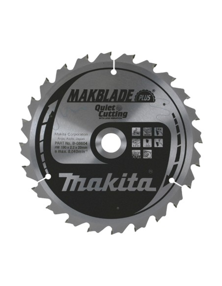 Makita B-42662 Disco HM 250/30/80D Makblade plus