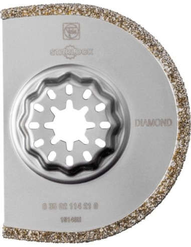 Hoja de sierra diamantadaseccionada 75x2,2mm FeinU.E.  1 unidad Starlock