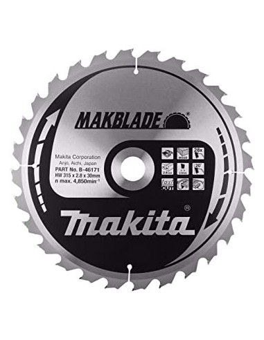 Makita B-46171 Disco HM 315/30/28D Makblade