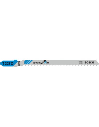 Hoja sierra calar T 227 Dpaquete c/ 5 u. Bosch