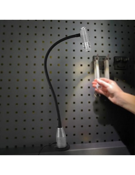 Lámpara de trabajo LED Foco puntual 90grados 200 Lumen reg. intensidad Bauer