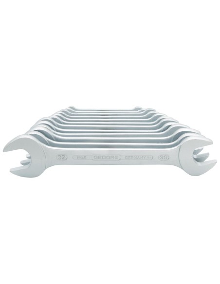 Jgo llaves fijas 2 bocas DIN3110 6-32mm 12 pzas GEDORE