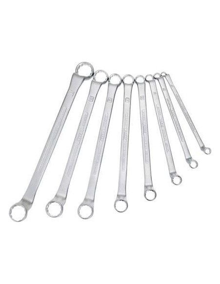 Jgo llaves dos bocas estrella DIN838 6-22mm 8 pzas HAZET