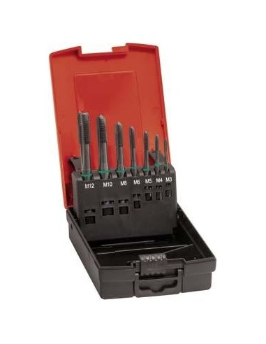 Machos roscar a máquina, juego DIN371 HSSE tipo UNI tipo UNI forma B M3-M12