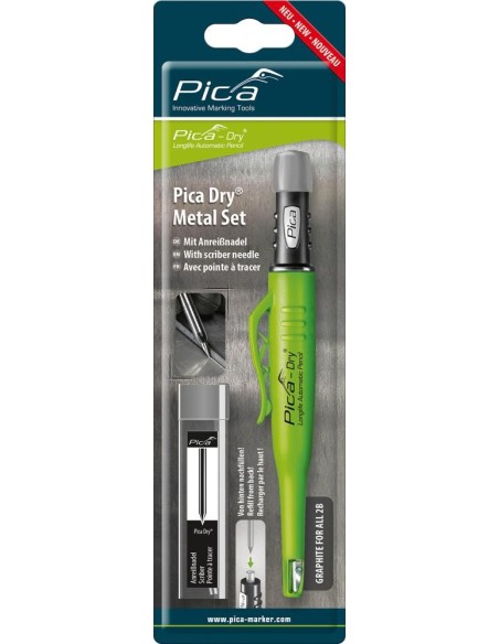 Pica-Dry Metal Set con punta de trazar Pica