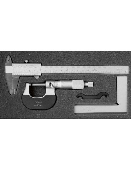Jgo instrumentos medición3 pzas FORTIS