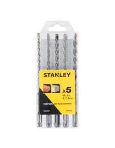 Estuche plástico con 5 brocas SDS-Plus