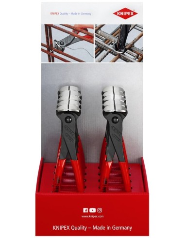 Expositor para mostrador 10 piezas KNIPEX 00 18 01 V10