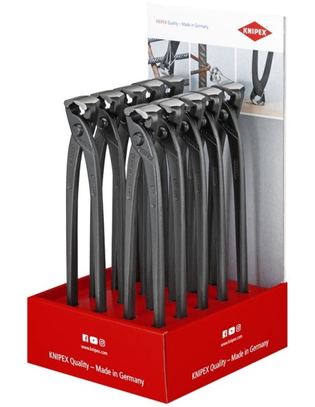 Expositor para mostrador 10 piezas KNIPEX 00 18 01 V22