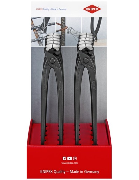 Expositor para mostrador 10 piezas KNIPEX 00 18 01 V22