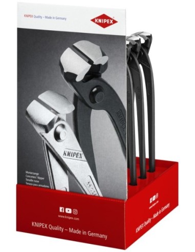 Expositor para mostrador 10 piezas KNIPEX 00 18 01 V22