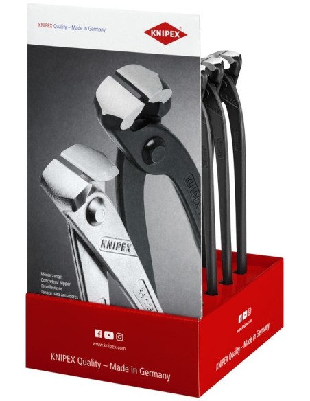 Expositor para mostrador 10 piezas KNIPEX 00 18 01 V22