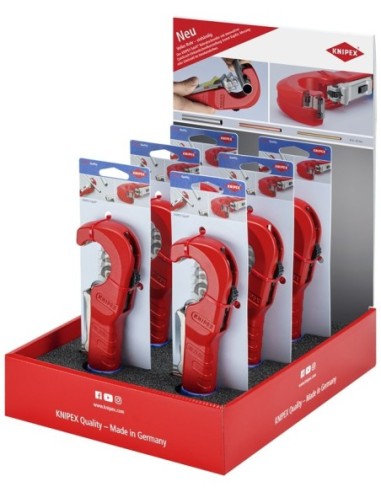 Expositor para mostrador de 6 piezas KNIPEX 00 18 01 V38