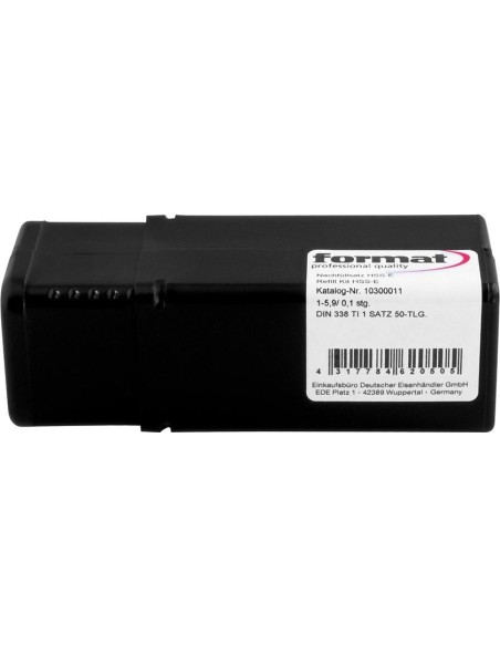 Jg recambio broca espiralDIN338 HSSE pulido tipo NTipo TI 6-10mm