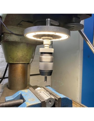 Lámpara de máquina LED luz circular 160 mm 460 lumen Bauer   Böcker