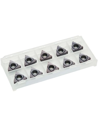 Jgo plaquitas de roscado 11 IL acero 0,5x2, 0,75x2, 1,0x2