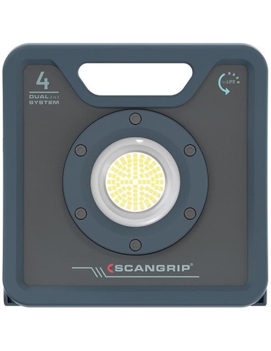 Lámpara de trabajo Dualsystem NOVA 4K C R Fore Life 400-4000Lumen Scangrip