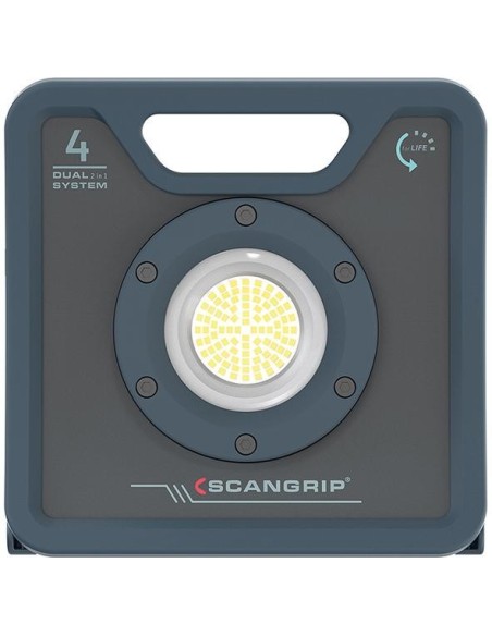 Lámpara de trabajo Dualsystem NOVA 4K C R Fore Life 400-4000Lumen Scangrip