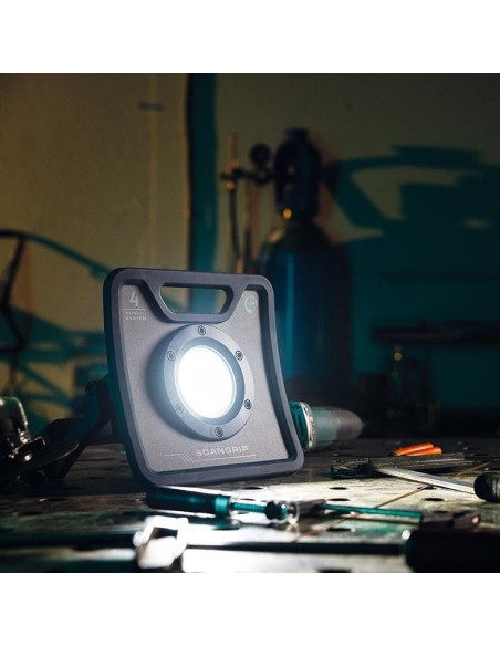 Lámpara de trabajo Dualsystem NOVA 4K C R Fore Life 400-4000Lumen Scangrip