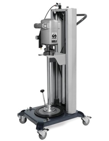 PAQUETE MÓVIL DE BOMBA NEUMÁTICA PUMPMASTER 35 - 60:1 PARA EXTRUSIÓN DE GRASA, BIDÓN 12-20 KG