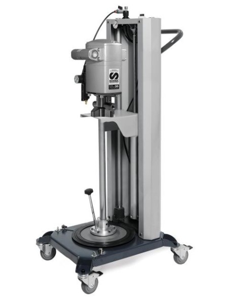 PAQUETE MÓVIL DE BOMBA NEUMÁTICA PUMPMASTER 35 - 60:1 PARA EXTRUSIÓN DE GRASA, BIDÓN 12-20 KG