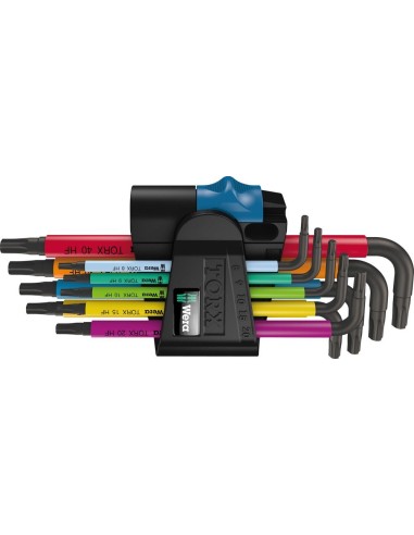 Juego llaves Allen acodada 9 pzas Multicolor HF W era