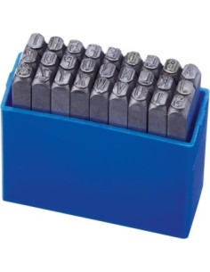 Jgo punzones letras tamaño de fuente 2mm
