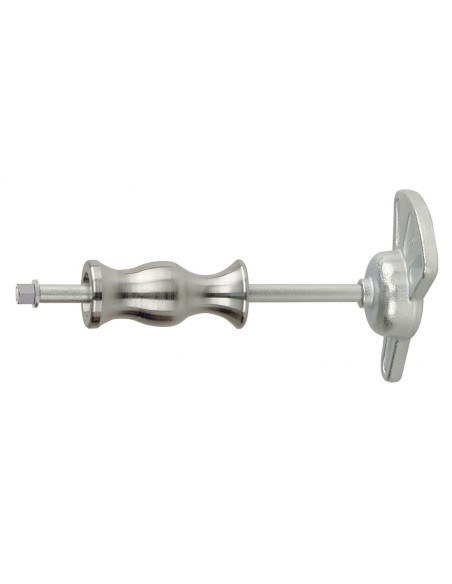 Extractor con martillo deslizante para ruedas y discos con agujeros roscados