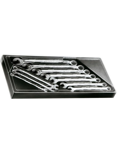 Juego llaves combinadas DIN3113B 8-19mm 10 pzas. Stahlwille