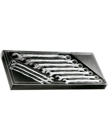 Juego llaves combinadas DIN3113B 8-19mm 10 pzas. Stahlwille
