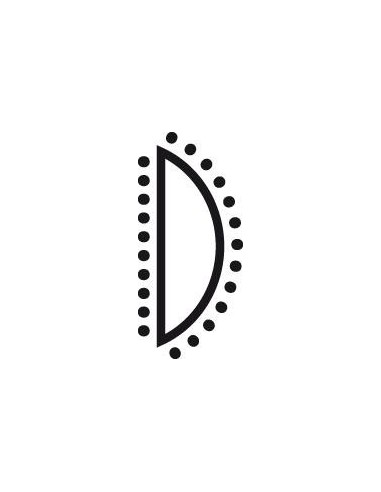 Lima de aguja diamante semicircular 140mm PFERD