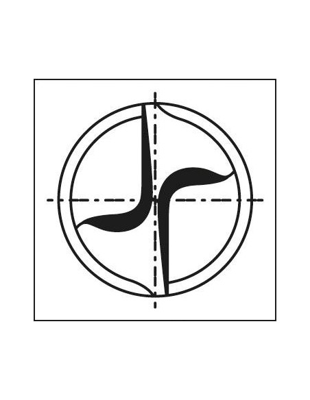 Jgo broca espiral DIN338 HSSE rectificada tipo N 1-10mm FORTIS