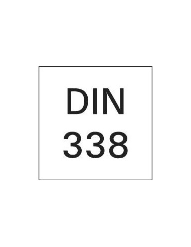 Jgo broca espiral DIN338 HSSE rectificada tipo Ti 1-10mm