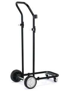 CARRO DE TRANSPORTE PARA BIDONES DE 20 A 50 KG, 4 RUEDAS