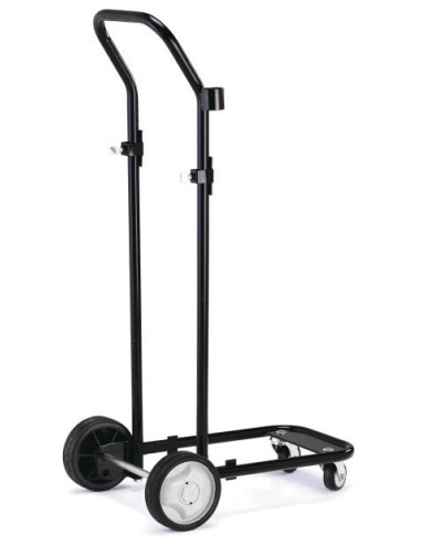 CARRO DE TRANSPORTE PARA BIDONES DE 20 A 50 KG, 4 RUEDAS