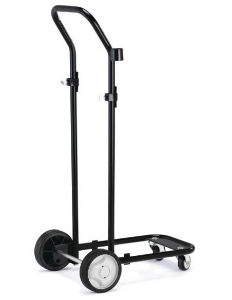 CARRO DE TRANSPORTE PARA BIDONES DE 20 A 50 KG, 4 RUEDAS