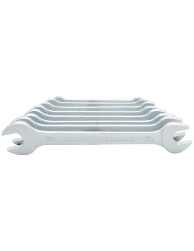 Jgo llaves fijas 2 bocas DIN3110 6-22mm 8 pzas GEDORE